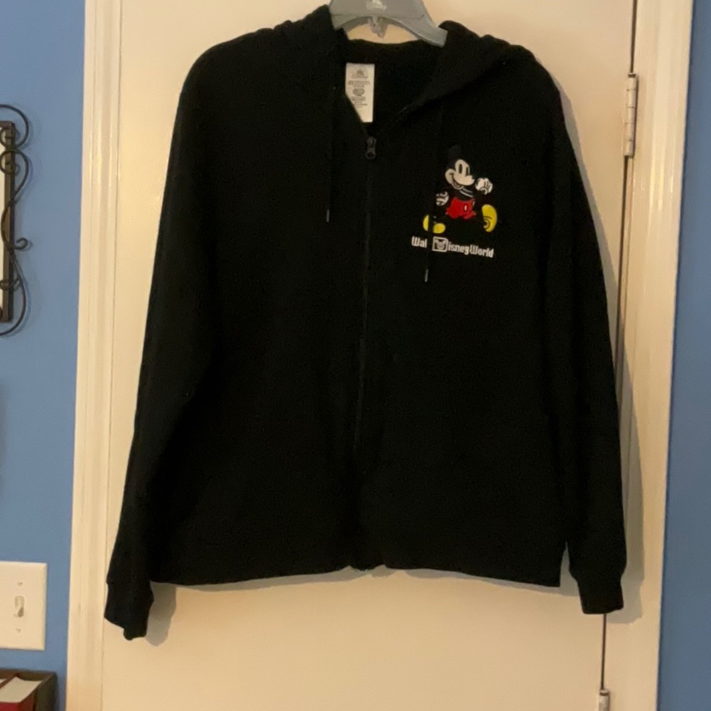 Disney World Mickey Mouse Full Zip Hoodie